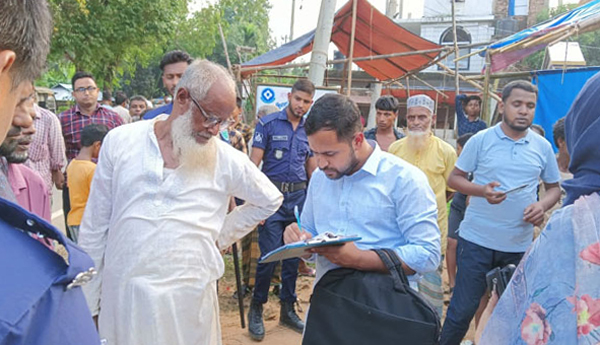 জুড়ীতে রাস্তার পাশে গরু বিক্রি করায় ৫ ব্যবসায়ীকে জরিমানা